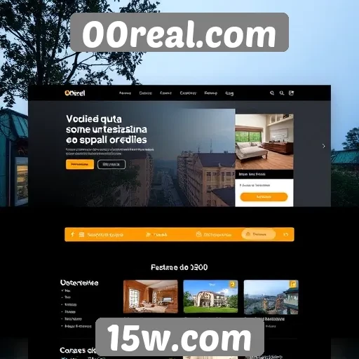 Experiência de usuário no site 00real.com é aprimorada